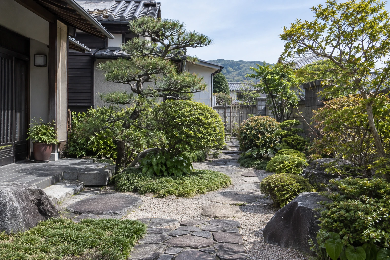 下関市でシニア世代が庭の手入れを業者に頼むにはに関連する庭の風景