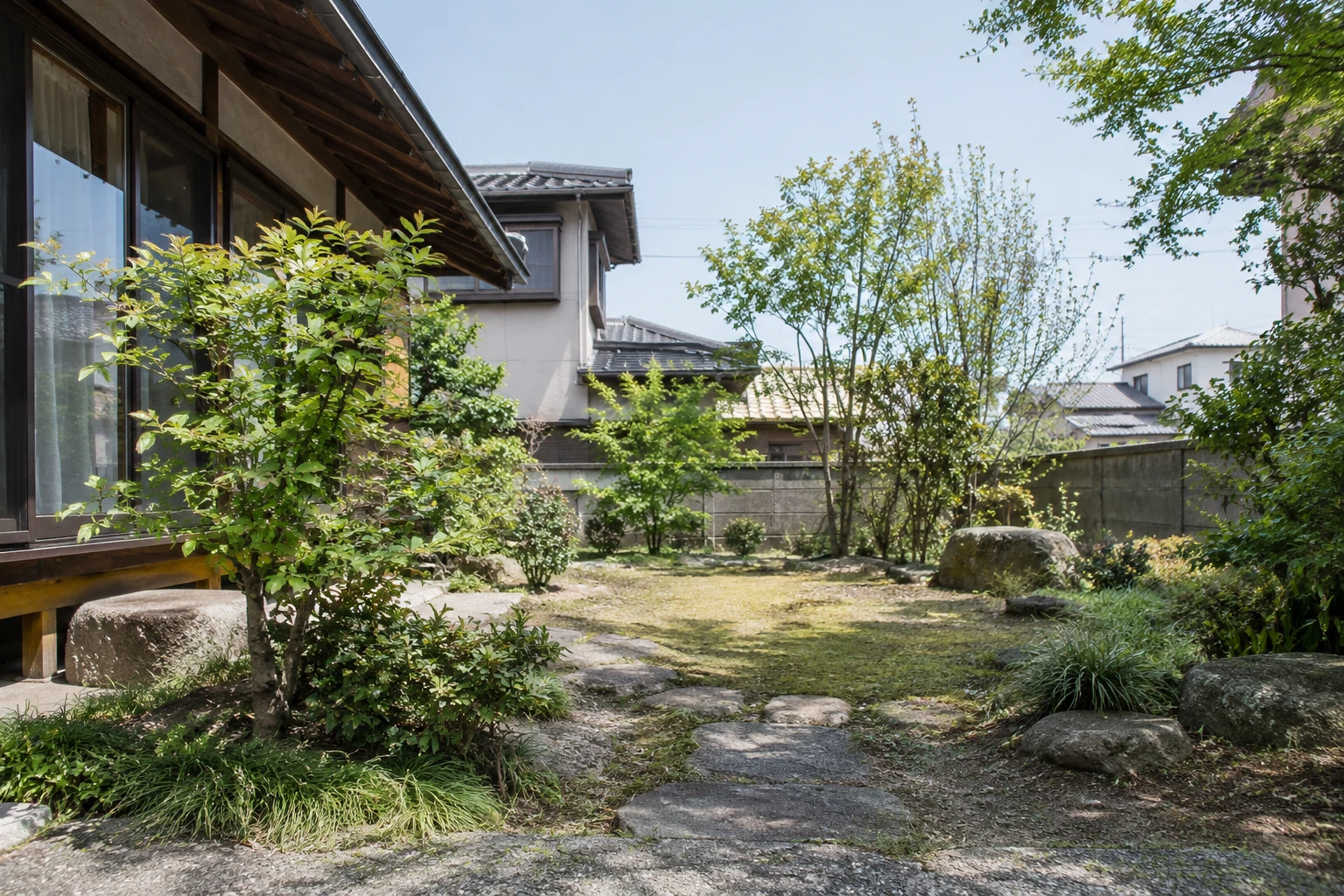 岡山市で庭をやり直す見積もりを取るにはに関連する庭の風景