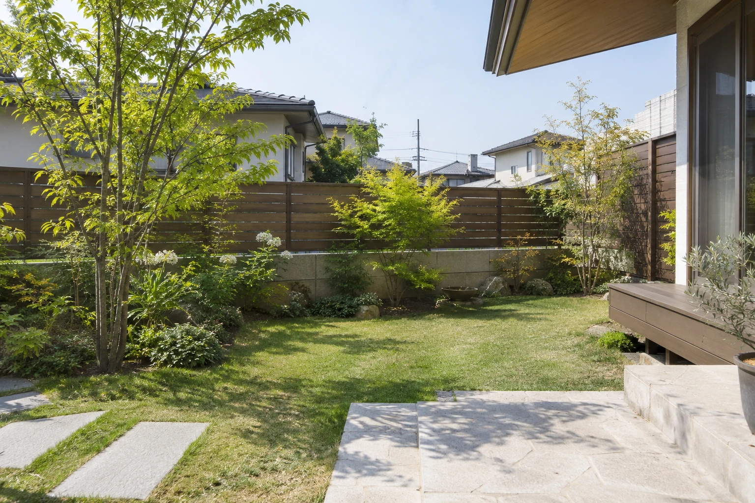 新築の庭をやり直したいとき、岡山市で相談すべき業者と伝えるべき内容とはに関連する庭の風景