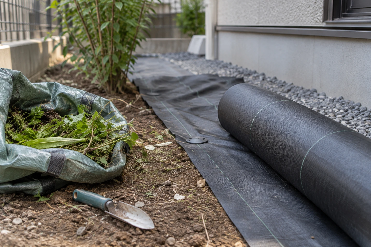 頼む場所と仕上げを決め、除草から処分までそろえるに関連する庭の細部