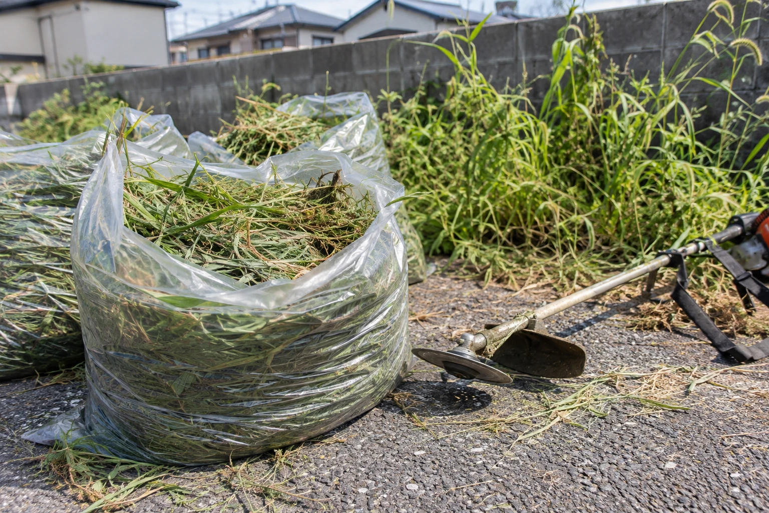 対象面積・処分・安全対策を揃えて総額を比べるに関連する庭の細部