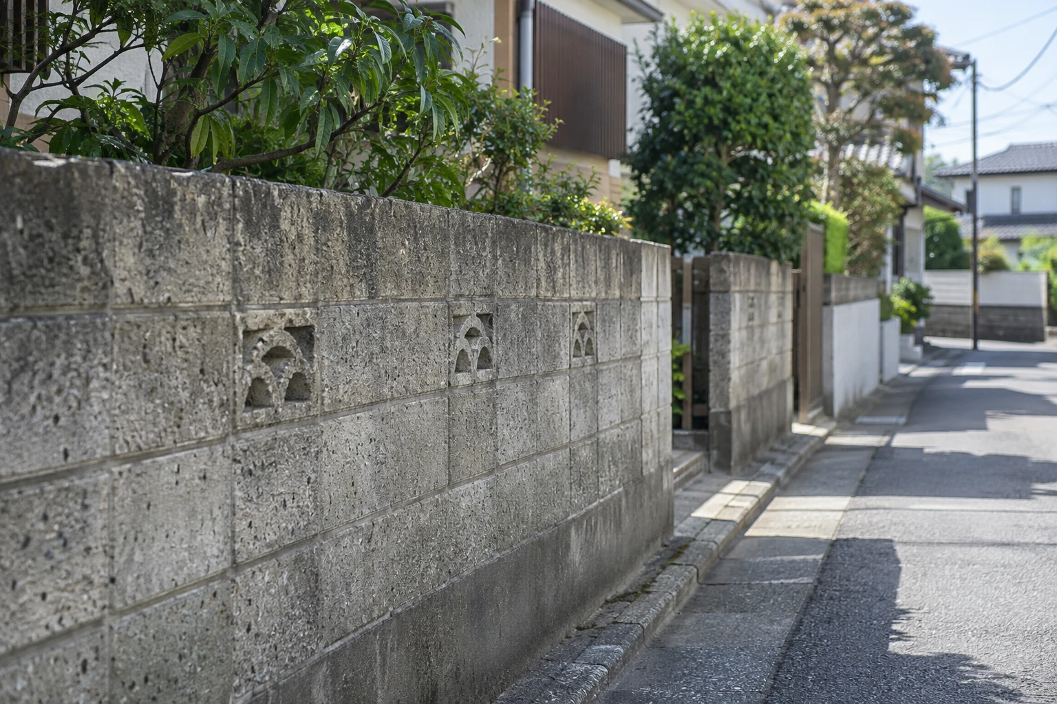 面する道路によって、対象となる撤去範囲が違いますに関連する庭の細部