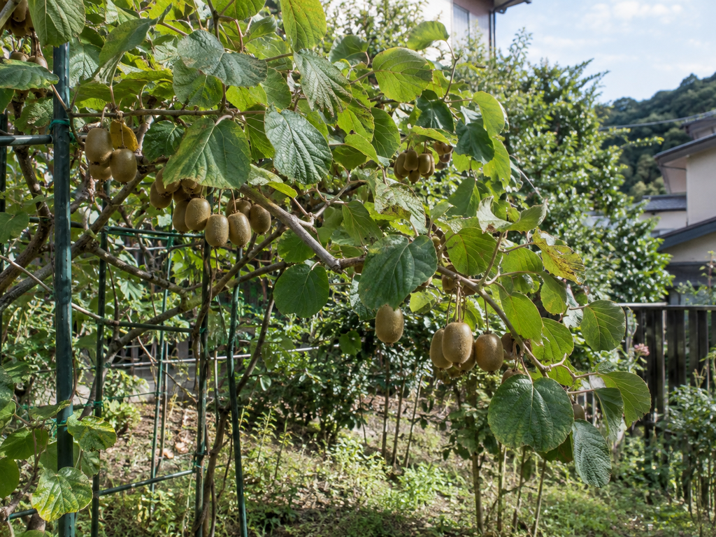 キウイの植栽した姿