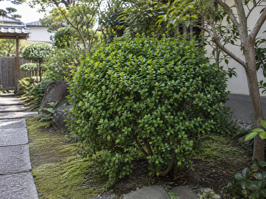 ボックスウッドの植栽した姿