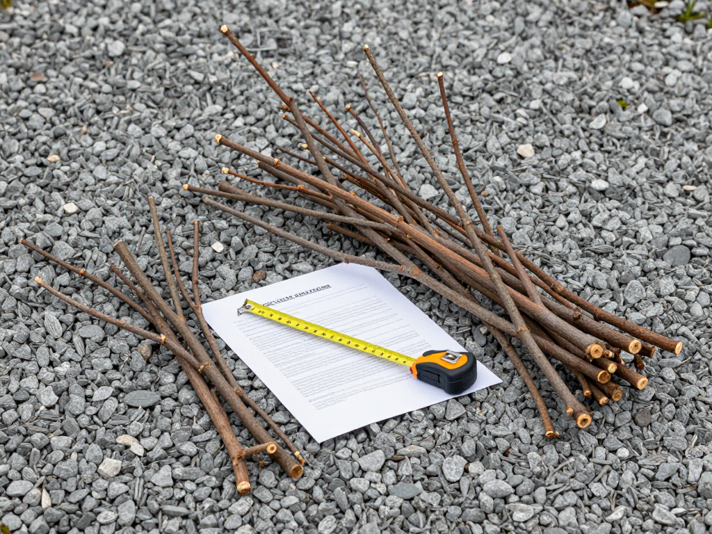 剪定枝の処分量の確認