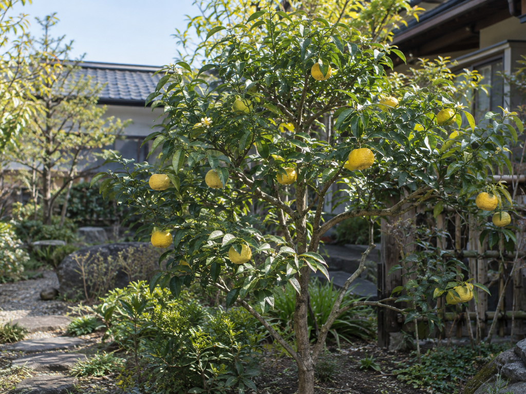 ユズの植栽した姿