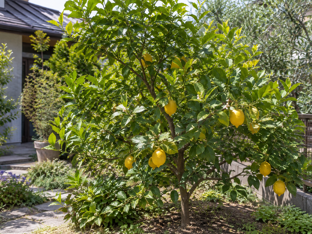 レモンの植栽した姿