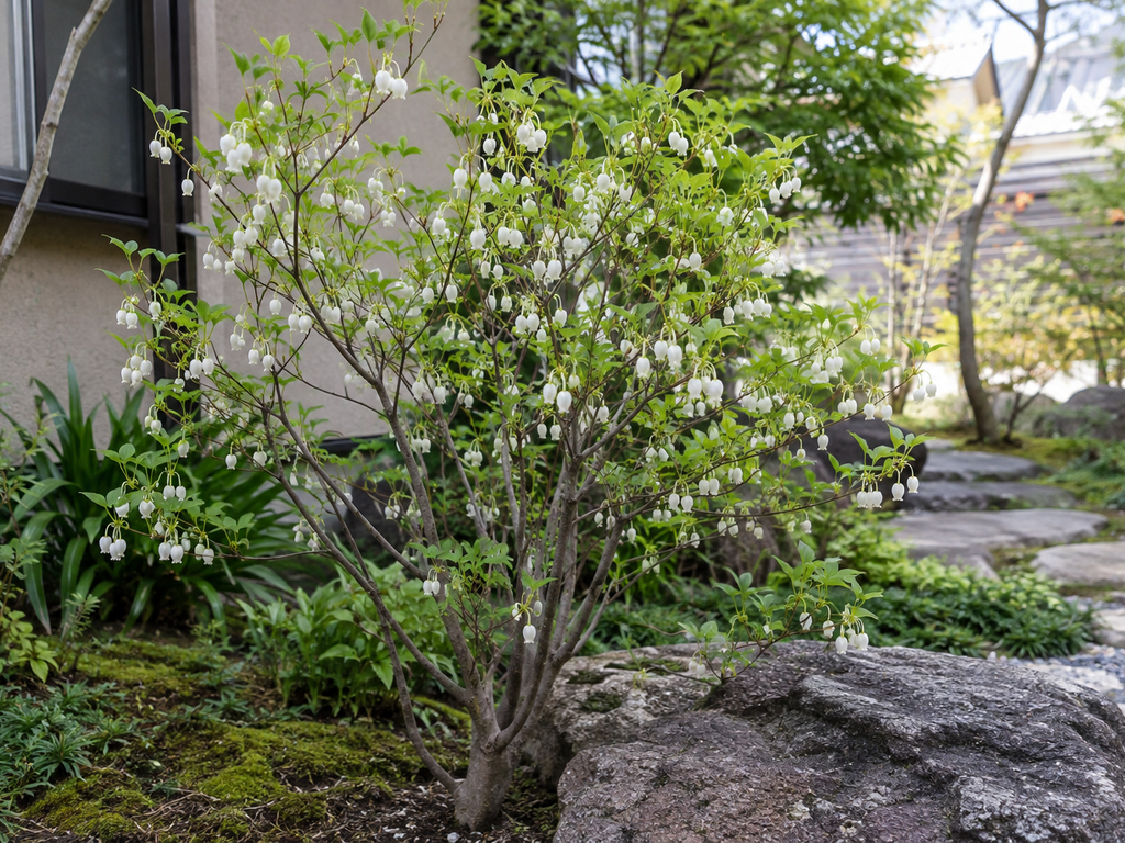 ドウダンツツジの植栽した姿