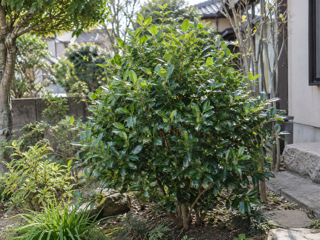 マサキの植栽した姿