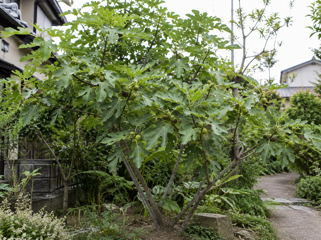 イチジクの植栽した姿