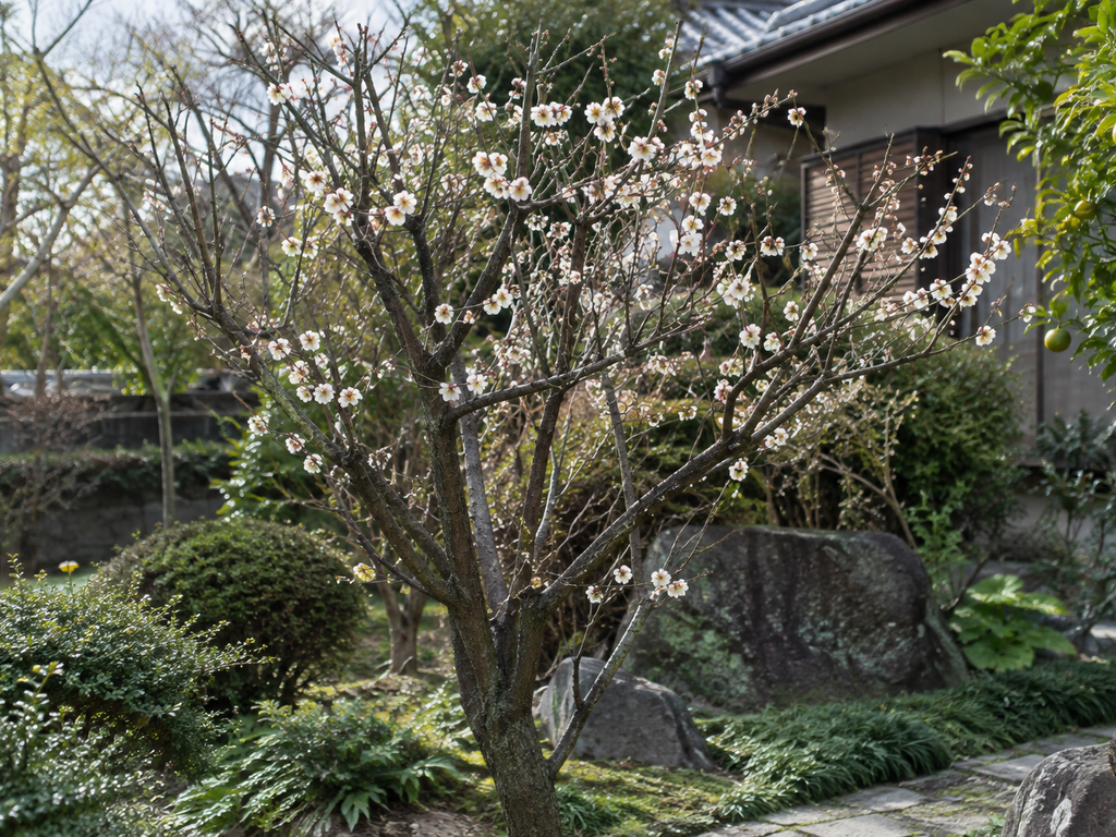 ウメの植栽した姿