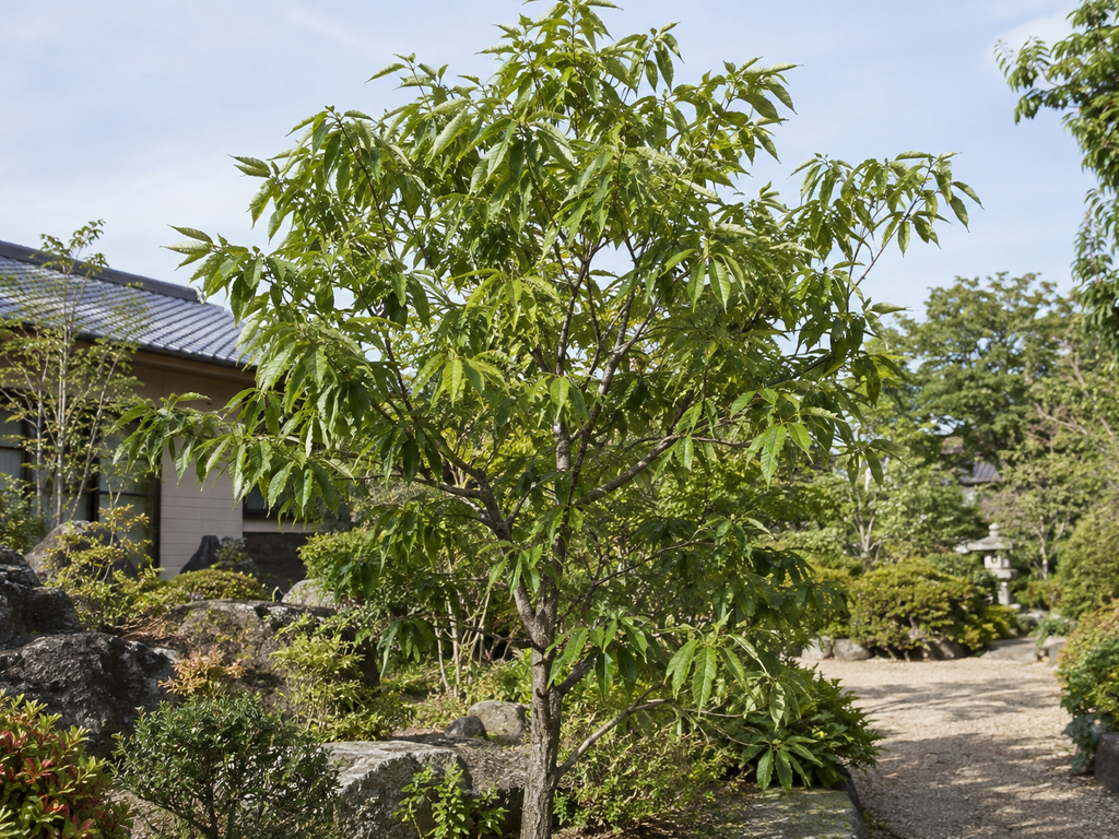 クヌギの植栽した姿