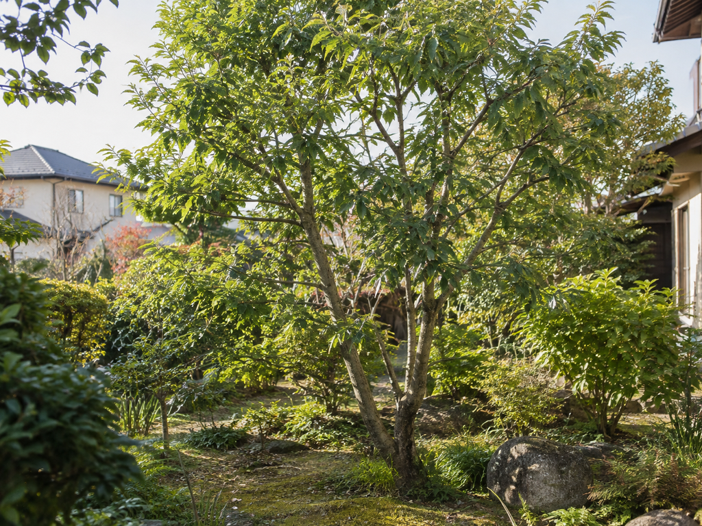 コナラの植栽した姿
