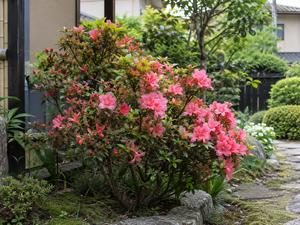 サツキの植栽した姿