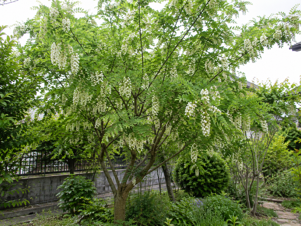 ニセアカシアの植栽した姿