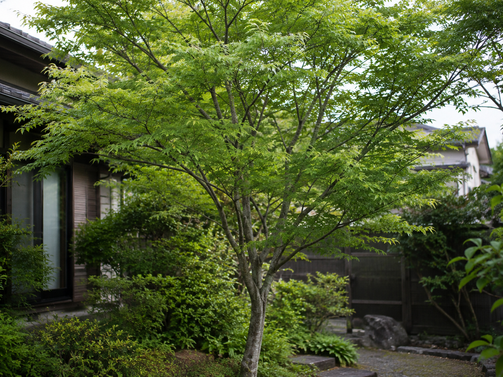 ケヤキの植栽した姿