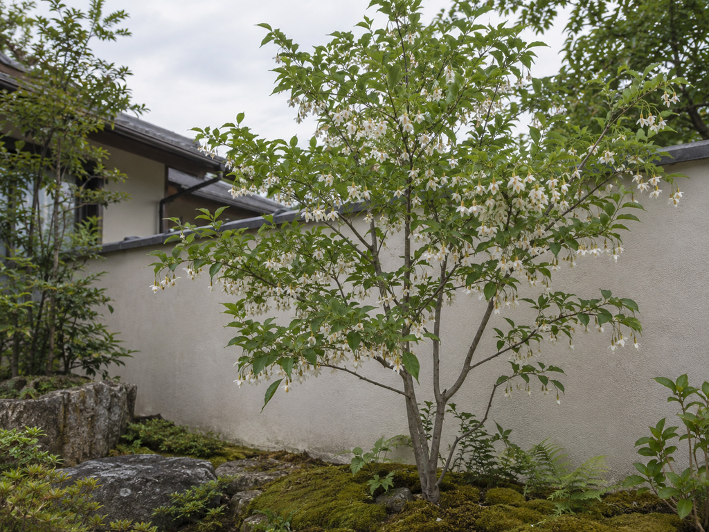 エゴノキの植栽した姿の生成参考イメージ