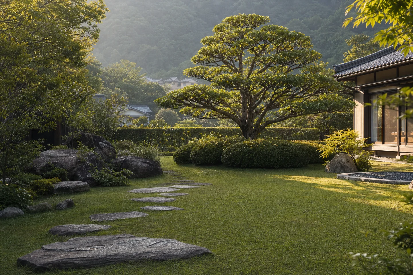 庭と植物のイメージ