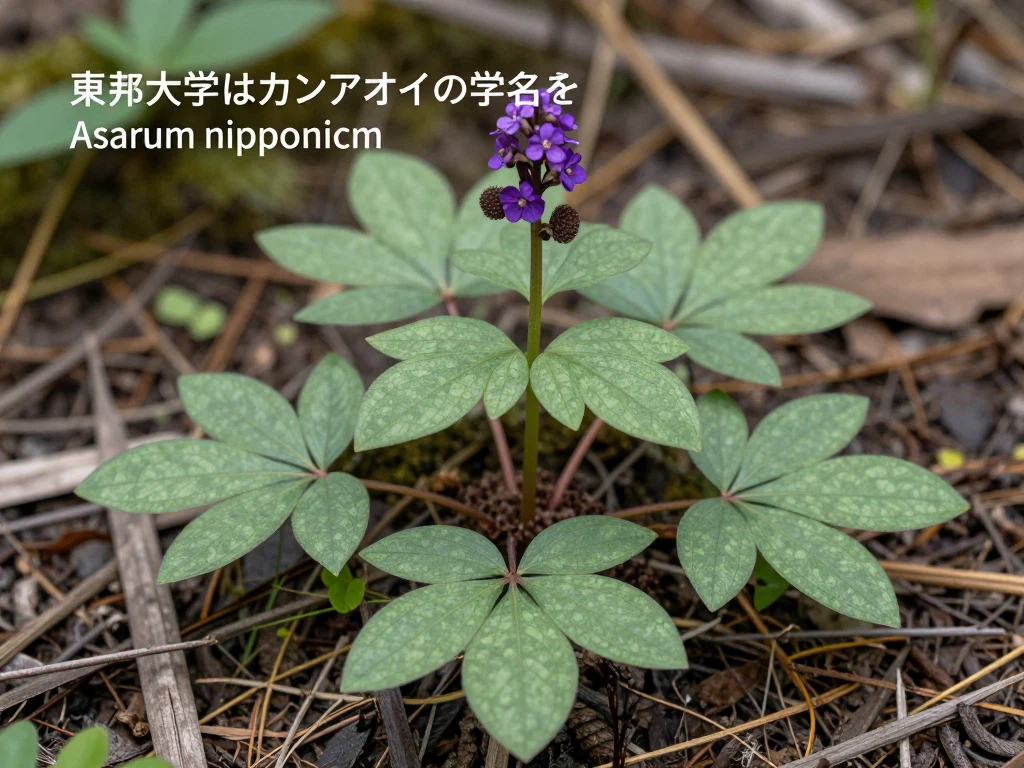 カンアオイ（フタバアオイ含むウマノスズクサ科）