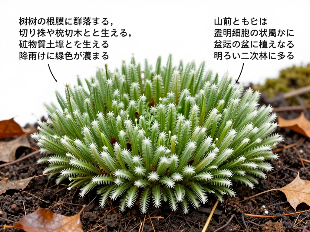 ホソバオキナゴケ（ヤマゴケ）
