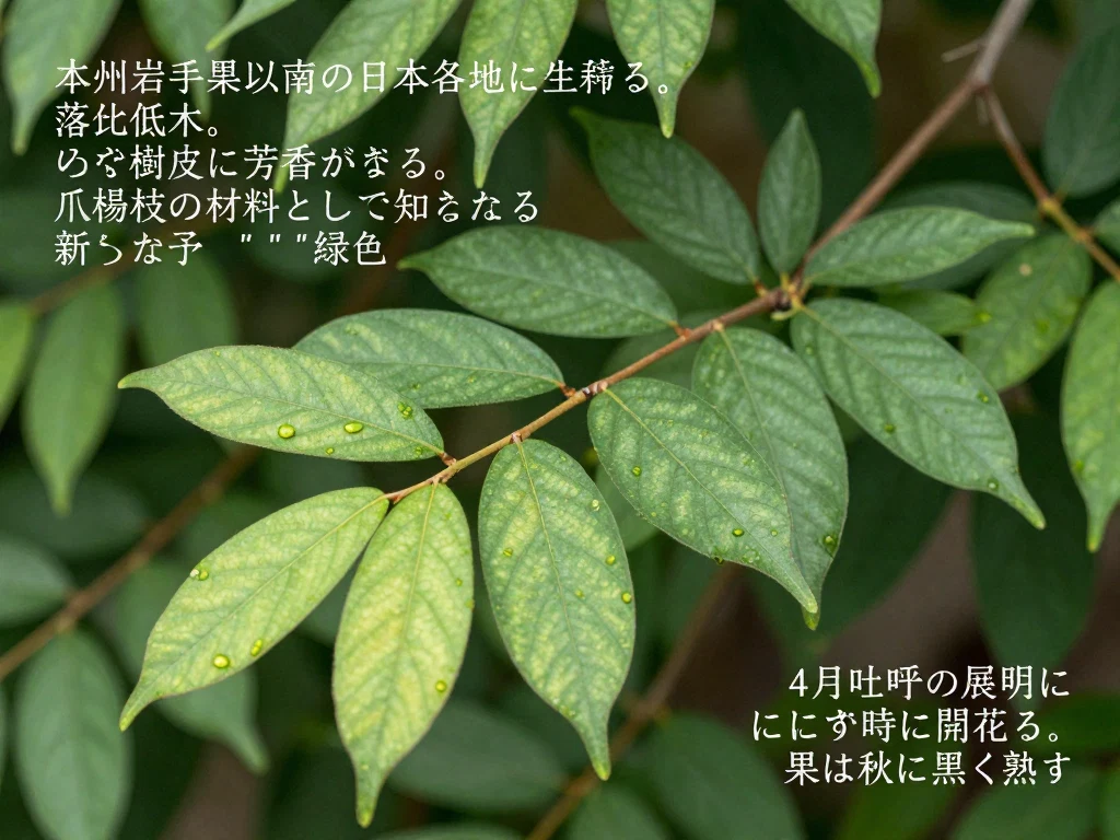 クロモジ