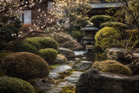 庭と植物のイメージ